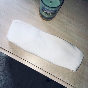 White bandeau bikini NWOT